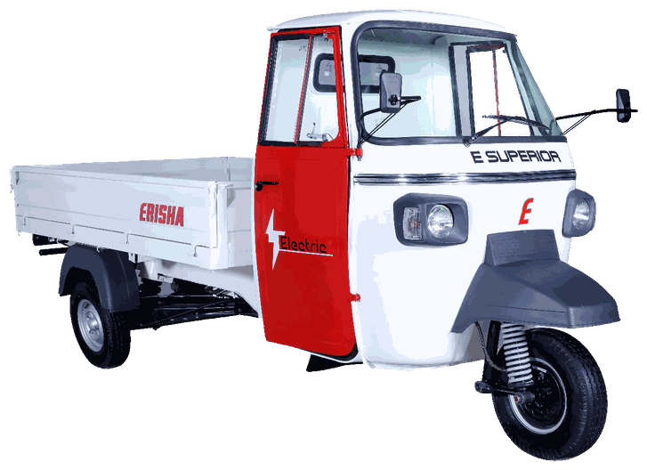 Erisha electric cargo three-wheeler