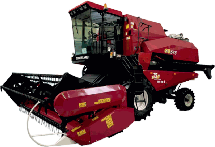 Multi-crop combine harvester GS575
